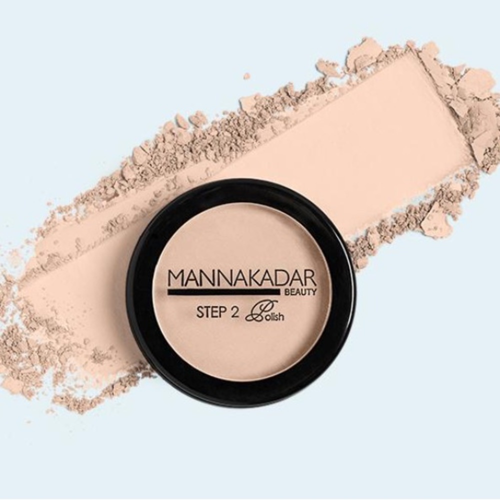 💎 MANNA KADAR COSMETICS Flawless Finish Dual Powder Flawless C2 Porcelain